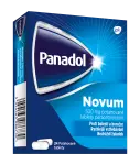 Panadol Novum 500mg, tablety na bolest a snížení horečky 24 tablet